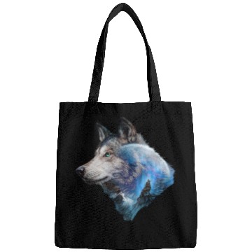 Discover Wolf Moon Forest View Nature Bags