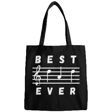 Discover Best Dad Ever music nout Bags