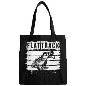Discover FLAT TRACK MOTORCYCLE racing dirt track speedway Bags