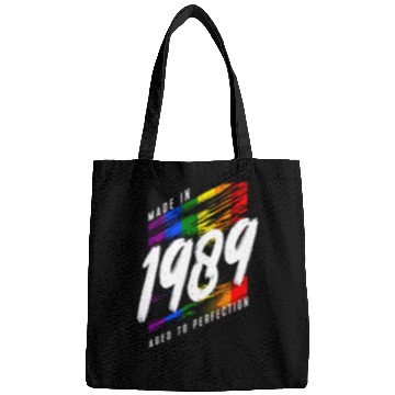 Discover 1989 Birthday LGBT Gay Pride Bags