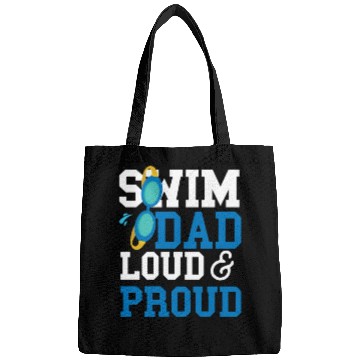 Discover Swimming Swimmer Swim Dad Bags