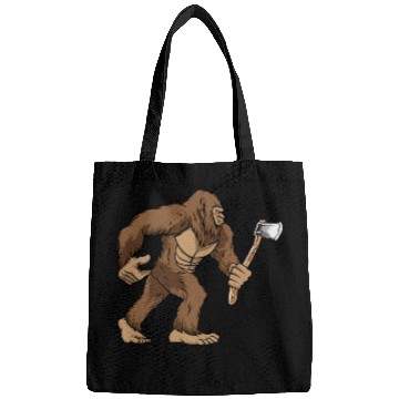 Discover Bigfoot Lumberjack Sasquatch Carpenter Bags