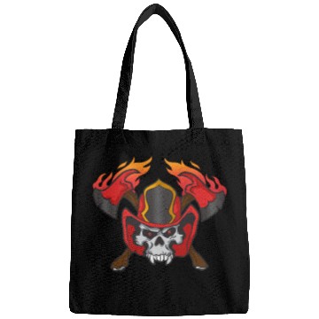 Discover Job Flame Skull Bags