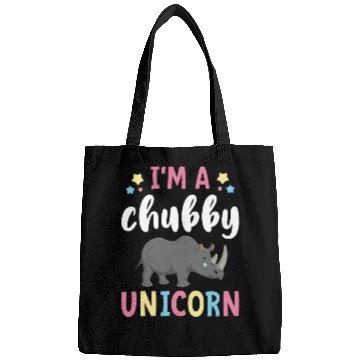 Discover I'm a Chubby Unicorn Rhino Bags