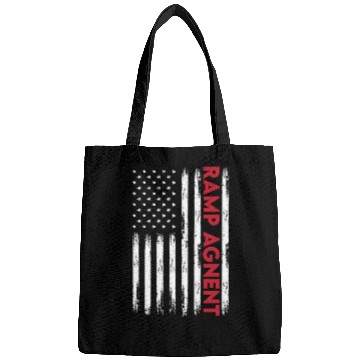 Discover Ramp Agent USA Flag Bags