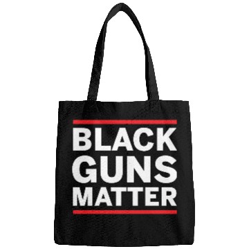 Discover Black guns matter merch Bags