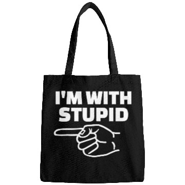 Discover I'm With Stupid Men Gift Bags
