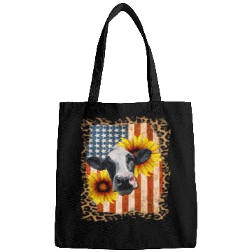 Discover Cow USA with sunflower Bags