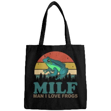 Discover MILF Man I Love Frogs Bags