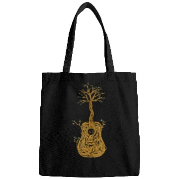 Discover Guitar Tree of Life Nature Guitarist Gift Bags