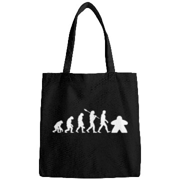 Discover Meeple Evolution, funny board game Bags