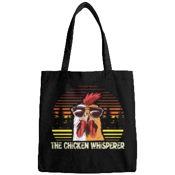 Discover The Chicken Whisperer Funny Chicken Farmer Bags