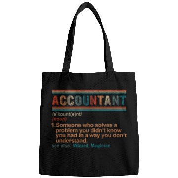 Discover Accountant Definition, Funny Accounting Gift, Bags