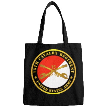 Discover Army 15th Cavalry Regiment US Army w Cav Branch Bags