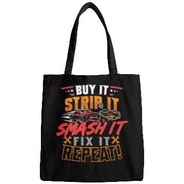 Discover Demo Derby Demolition Derby Smashing Derby Lover Bags