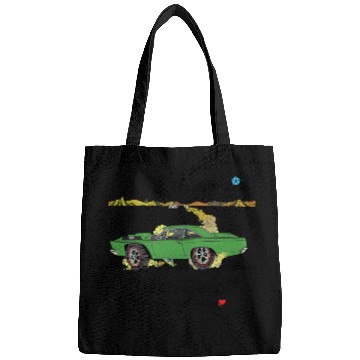 Discover 1968 Plymouth Road Runner Salt Flat Green Bags