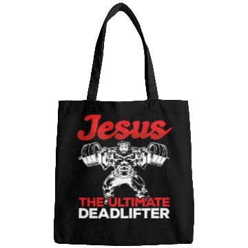 Discover Jesus The Ultimate Deadlifter Gym Weightlifting Bags