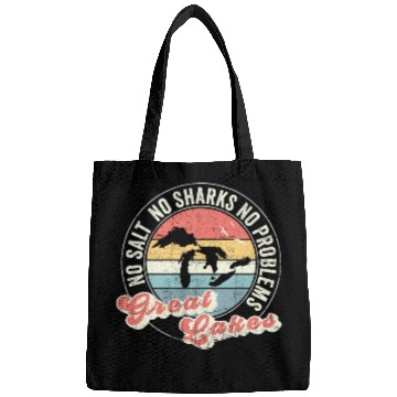 Discover No Salt No Sharks No Problems Great Lakes Bags