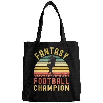 Discover Funny Fantasy Football Champion Draft Bags