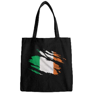Discover Ireland Ripped Flag Bags