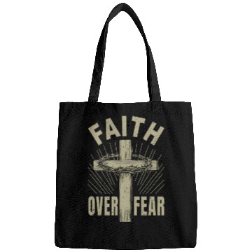Discover Jesus Christ Cross Faith Over Fear Christian Gift Bags