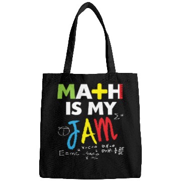 Discover Math Is My Jam math math math Bags