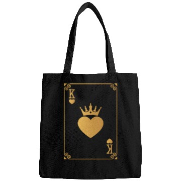 Discover King of Hearts King Queen Couple Halloween Costume Bags