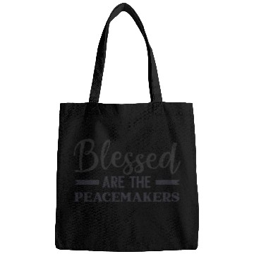 Discover Blessed are the peacemakers Bags