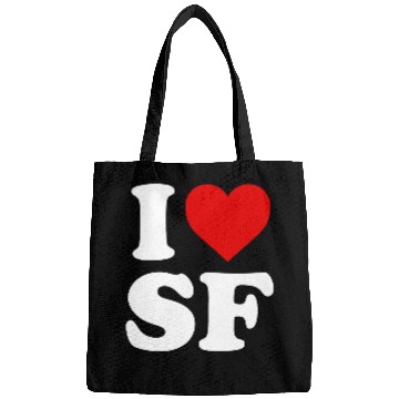 Discover I Love Sf San Francisco Heart Bags