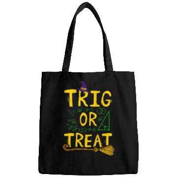 Discover Halloween Math Teacher Trig Or Treat Student Bags