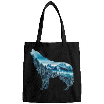 Discover The wolf and the mountain Bags