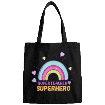 Discover Superteacher Superhero Funny Teacher Bags