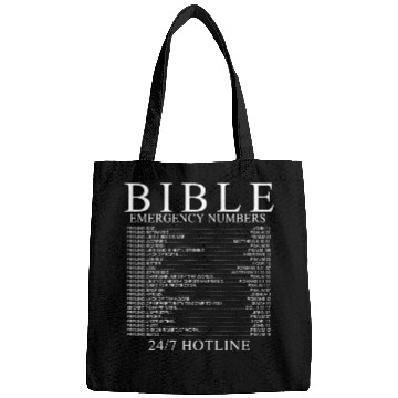 Discover Bible Emergency Numbers Bags