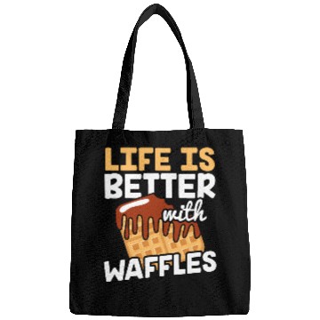 Discover Life is Better with Waffles Waffle Pancakes Bags