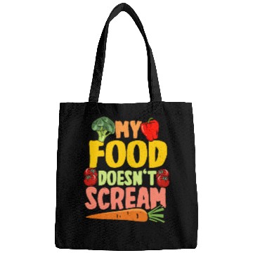 Discover Vegan Vegetarier My Food Doesn't Scream Bags