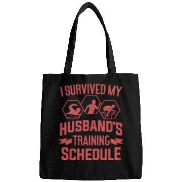 Discover I Survived My Husbands Triathlon Training Schedule Bags