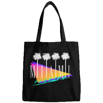 Discover Miami Florida Retro Style Bags