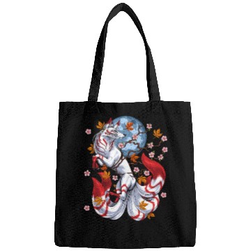 Discover Japanese Fox Kitsune Bags