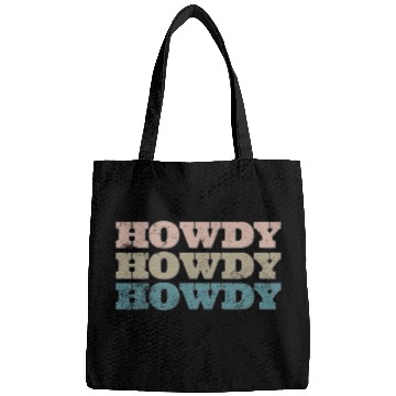 Discover Howdy Western Cowboy Rodeo Country Southern Howdy Bags