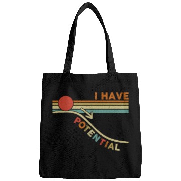 Discover I Have Potential Physics Science Teacher Students Bags