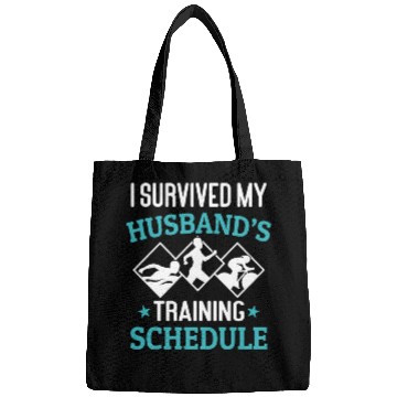 Discover I Survived My Husbands Triathlon Training Schedule Bags