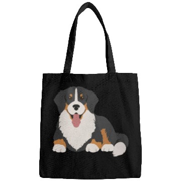 Discover Bernese Mountain Dog Face Bags