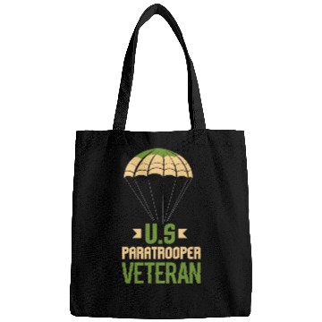 Discover Army Parachute Airborne Division US Veteran Bags
