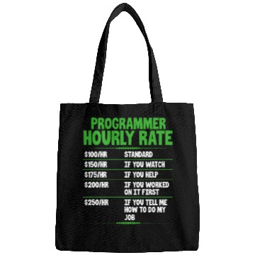 Discover Programmer Hourly Rate Bags