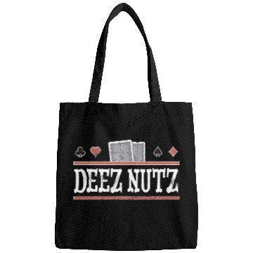 Discover Deez Nuts Funny Poker Player Bags