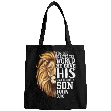 Discover Christian Religious Gifts Men Him Lion Judah Verse Bags