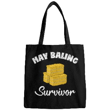 Discover Survivor Farm Work Baling Hay Bale design Bags