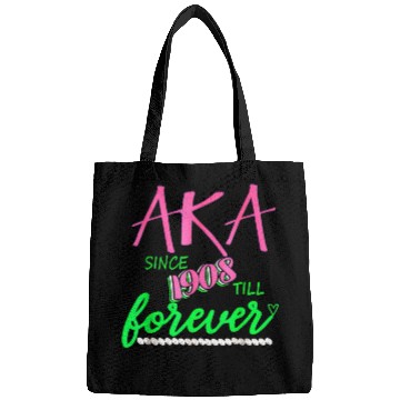 Discover AKA Sorority Alpha Kappa Pink And Green Twenty Pea Bags
