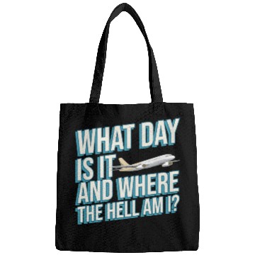 Discover Aviation What Day Is It And Where The Hell Am I Bags