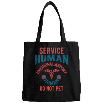 Discover Service Human Emotional Support Human Do Not Pet Bags